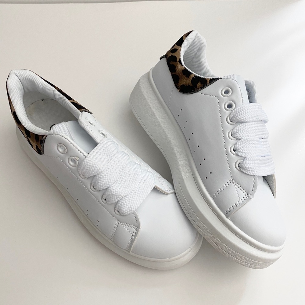 White sneakers